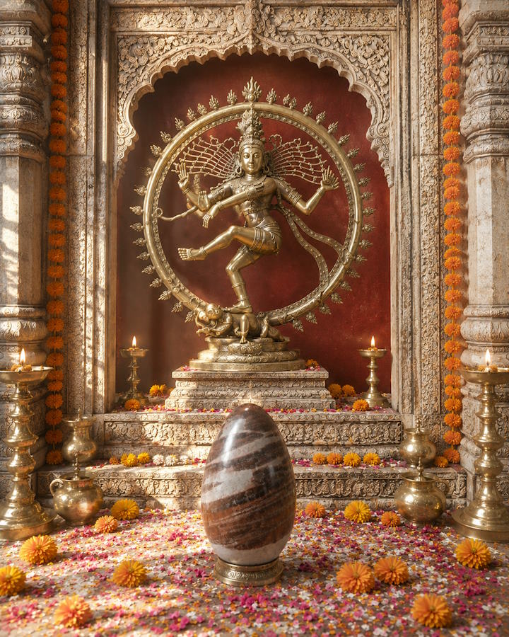 Shiva Lingam 25 cm aprox